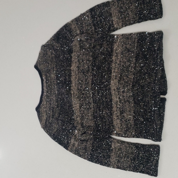 INC International Concepts womens XS multicolor sweater with some dazzle - Picture 5 of 8